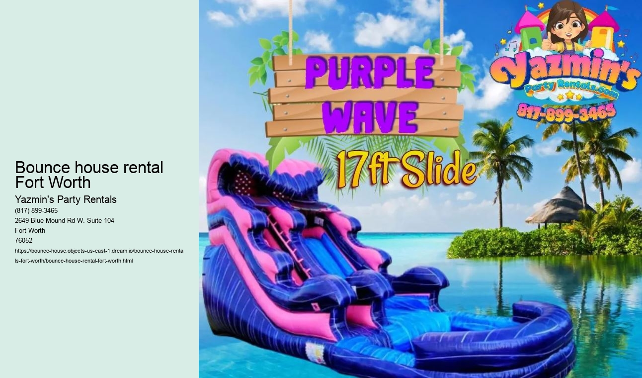 Bounce house rental Fort Worth 