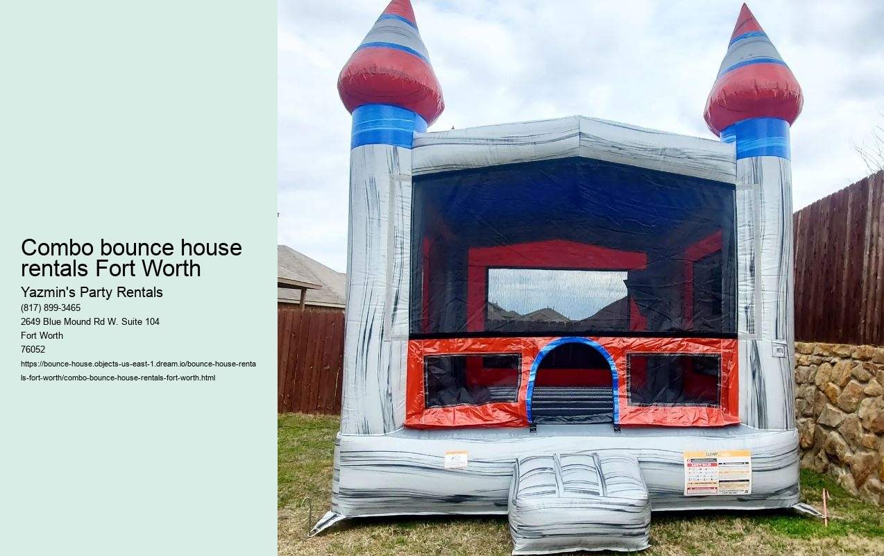 Affordable bounce house Fort Worth