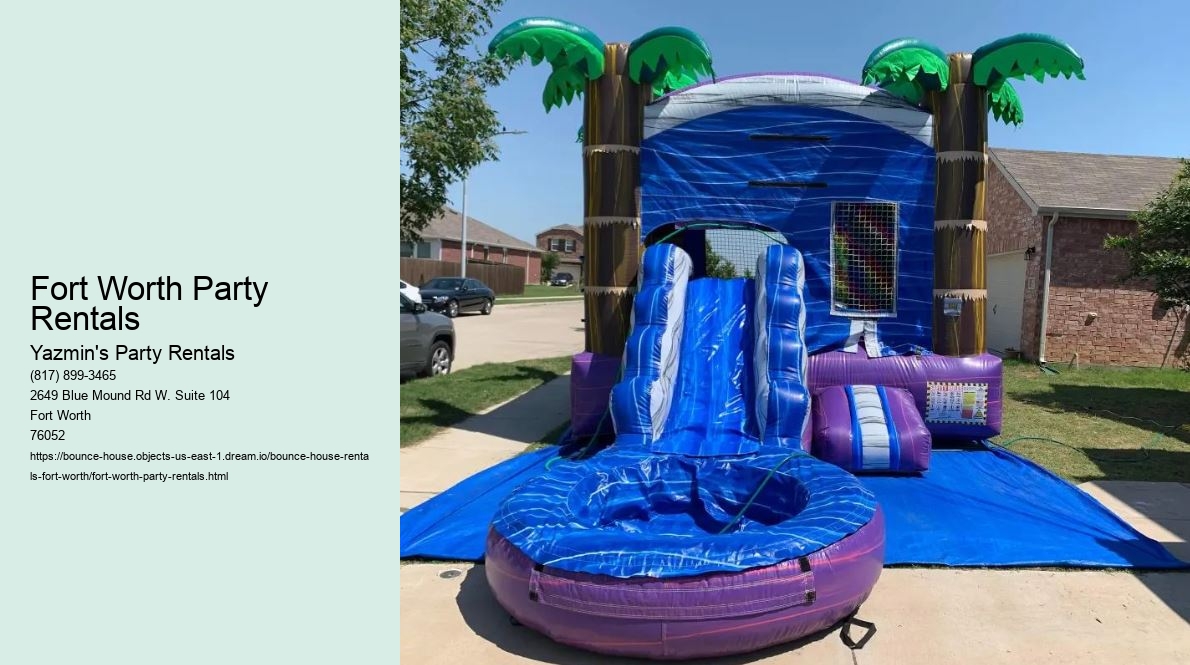 Fort Worth Party Rentals 
