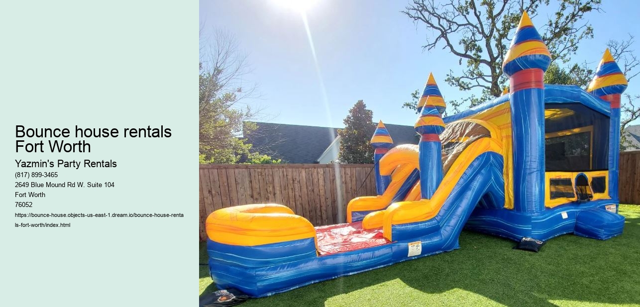 Fort Worth Bounce house rentals