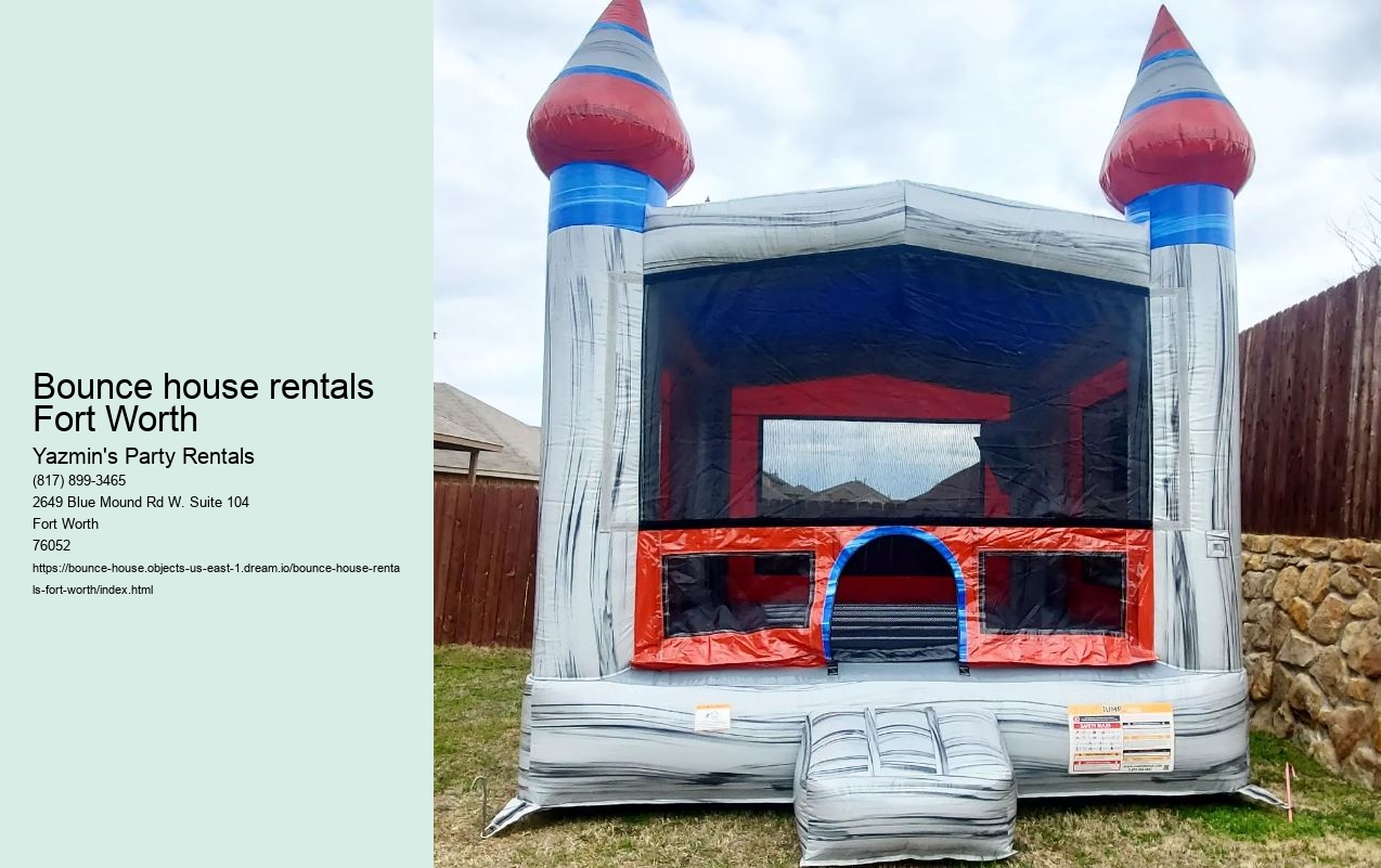 Inflatable obstacle course Fort Worth